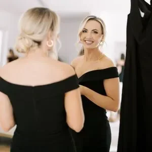 Dessy Collection Dresses Dessy For Bella Bridesmaids Bb12 Dress In Black Poshmark